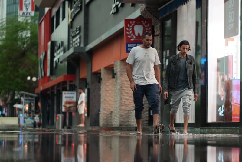 Záplavy v Dubaji očima Toma Mlejnka