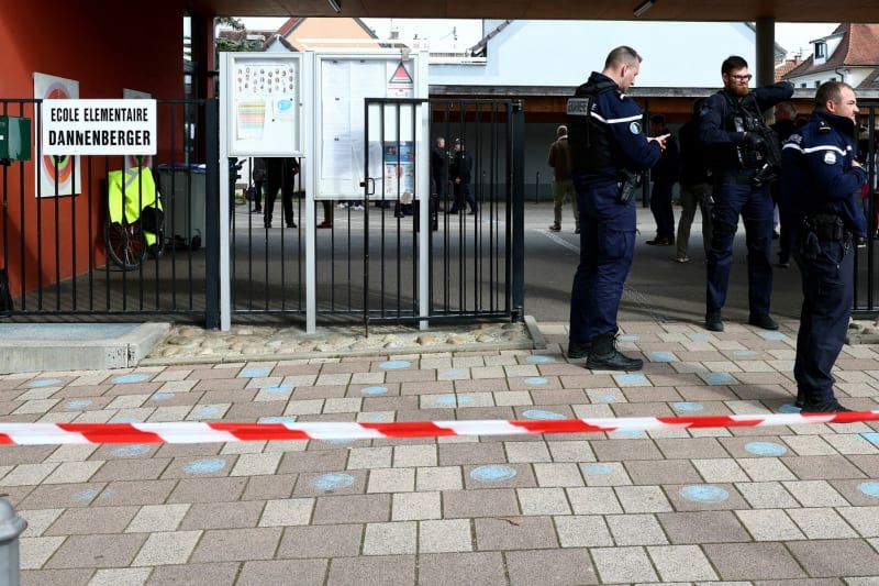 Útok nožem ve francouzském městě Souffelweyersheim