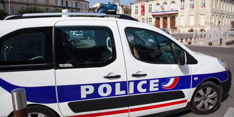 Auto francouzské policie