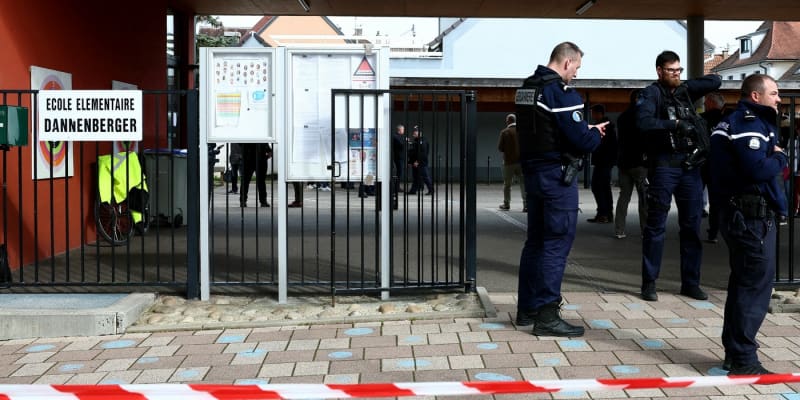 Útok nožem ve francouzském městě Souffelweyersheim