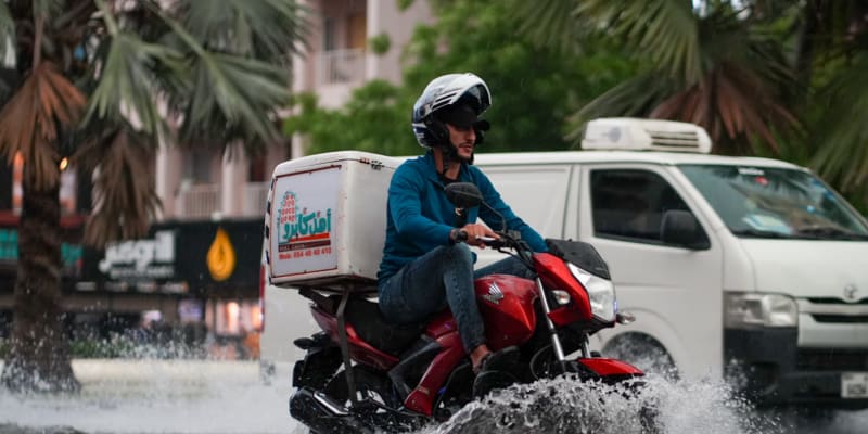 Záplavy v Dubaji očima Toma Mlejnka