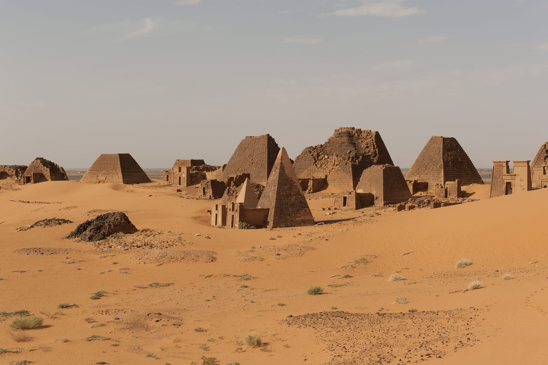 V Núbii je dvakrát víc pyramid než v Egyptě