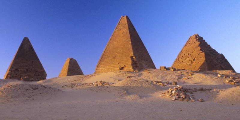 Tajemné pyramidy v El-Kurru