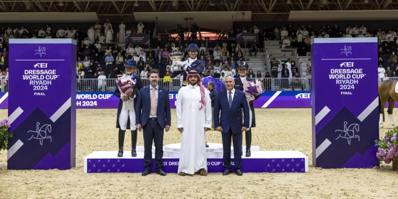 Světový pohár v parkurovém skákání se letos konal v saúdskoarabském Rijádu.