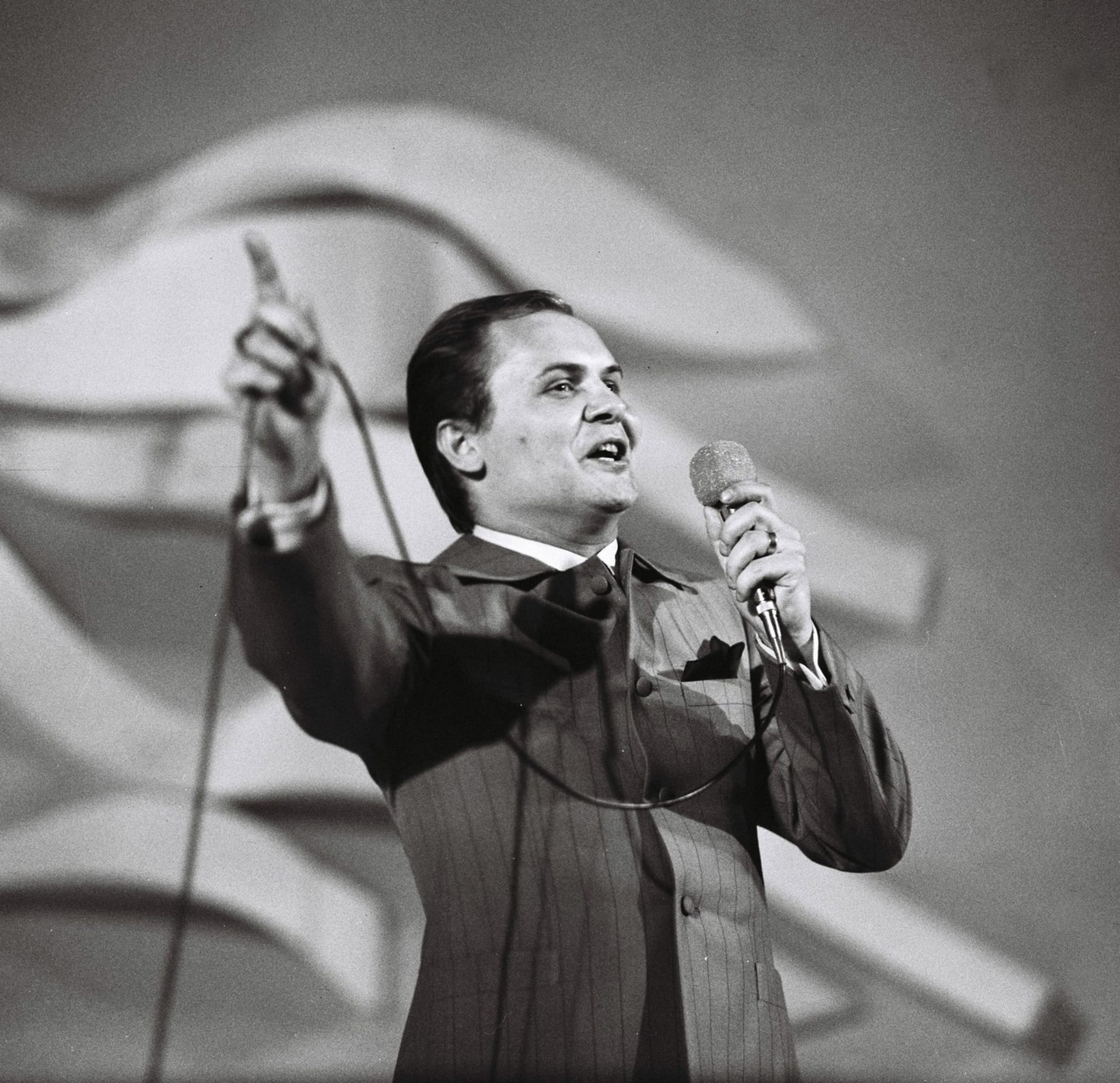 Dušan Grúň vystoupil na třetím ročníku festivalu Bratislavská lýra v roce 1968.