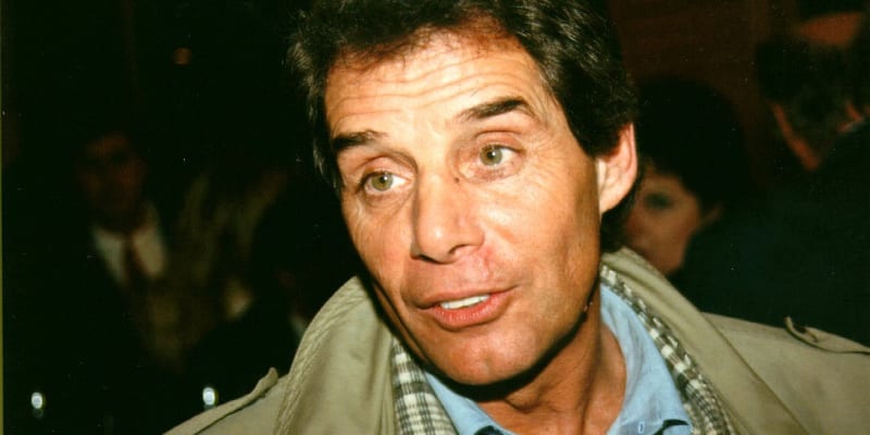 Herec Josef Laufer v roce 1990