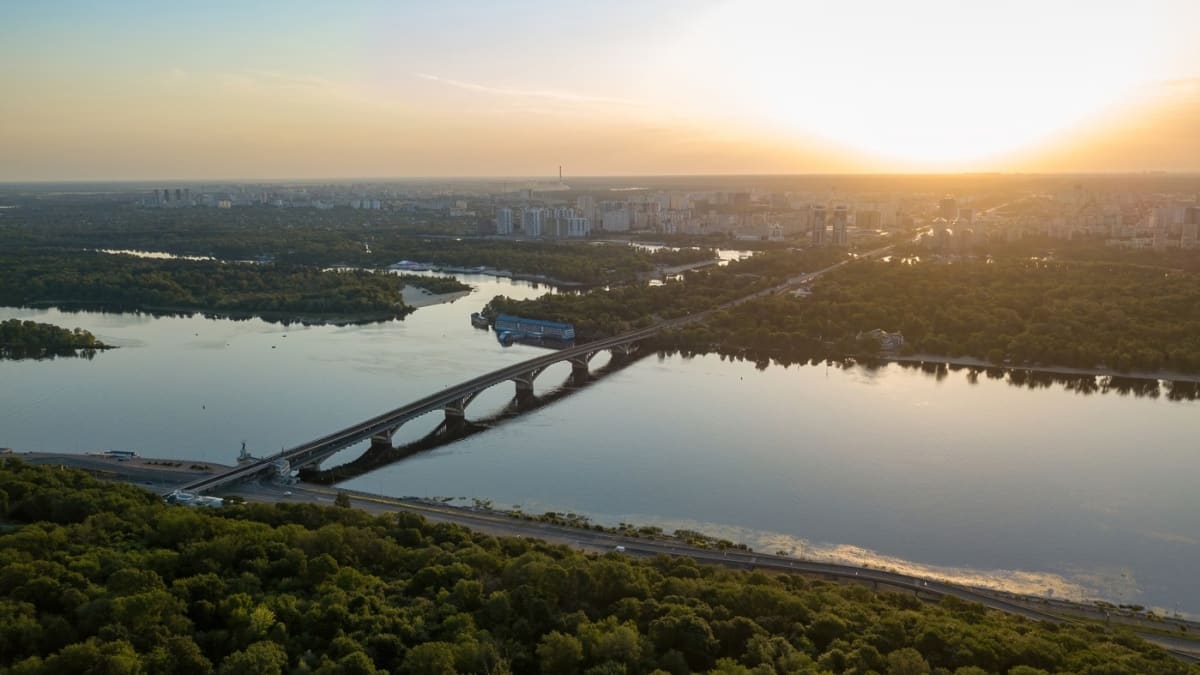 Řeka Dněpr