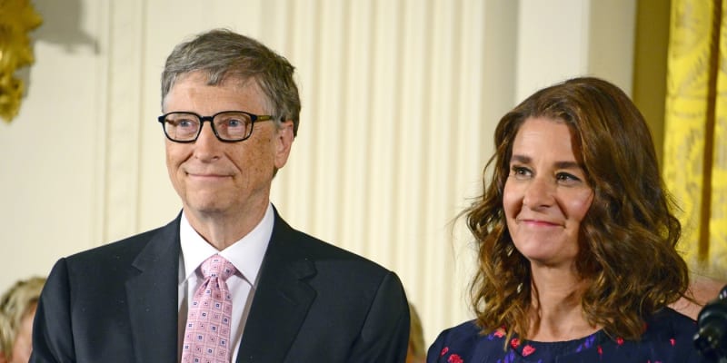 Bill Gates a Melinda French Gates oznámili v roce 2021 svůj rozvod.