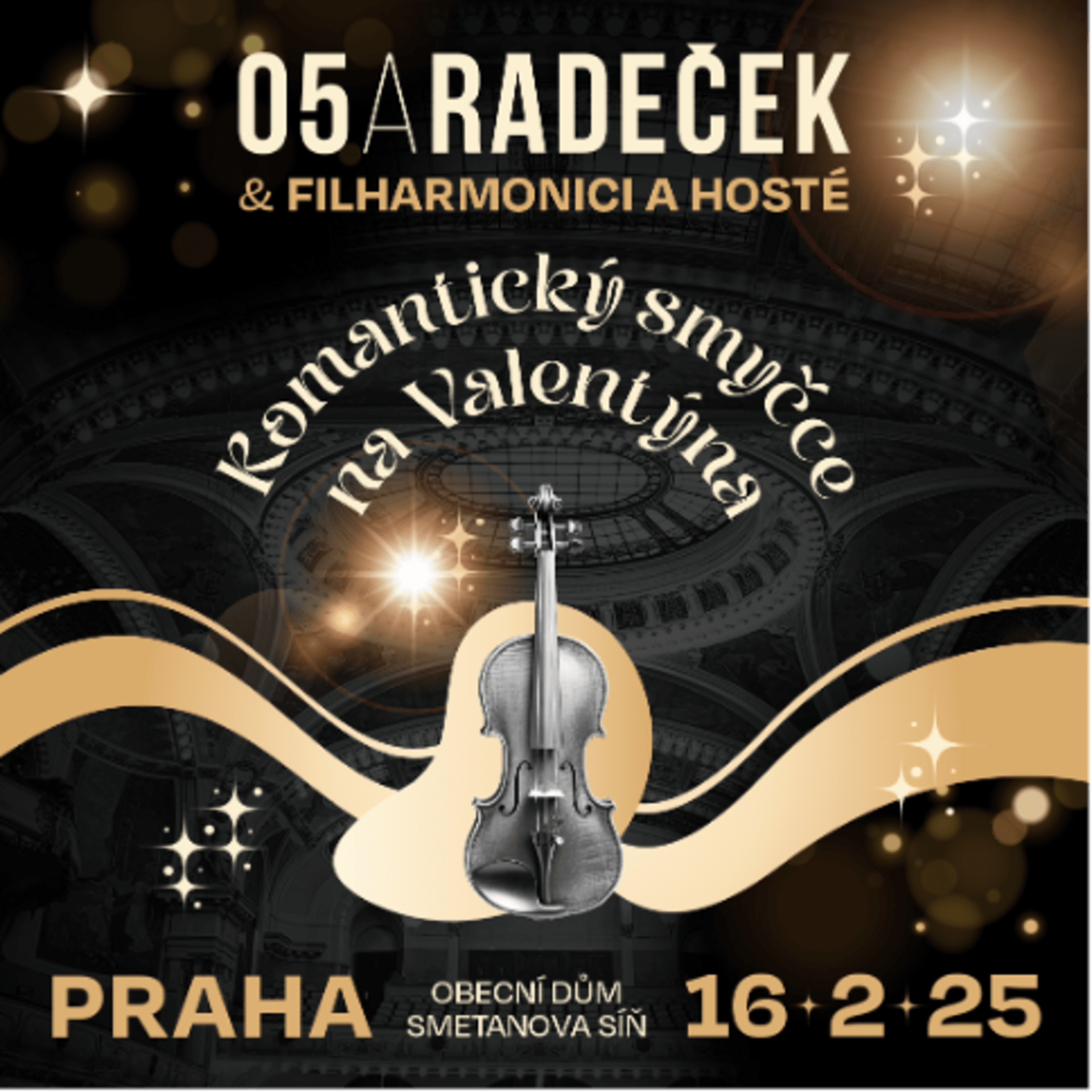 O5 a Radeček chystají valentýnský koncert s filharmoniky.