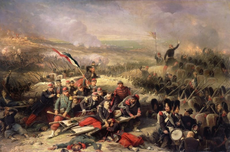 Obléhání Sevastopolu ukončil úspěšný útok Francouzů na pevnost Malakov 8. září 1855