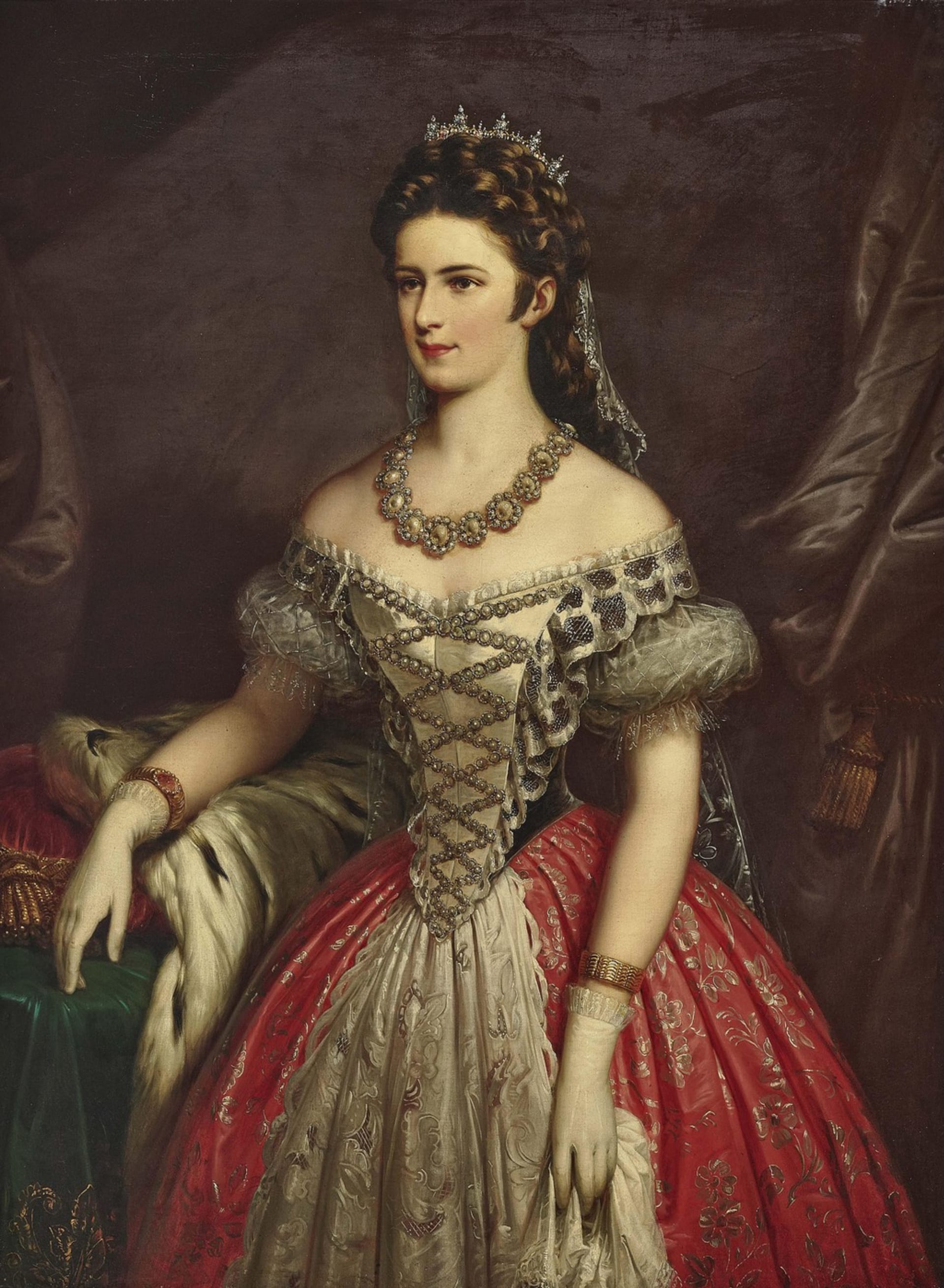 Portrét císařovny Alžběty
