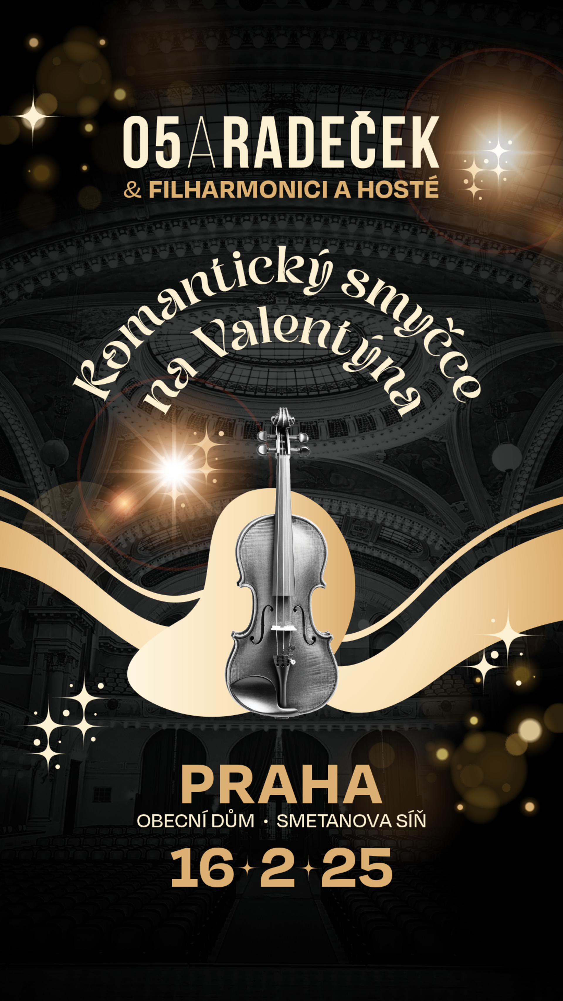 O5 a Radeček chystají valentýnský koncert s filharmoniky.