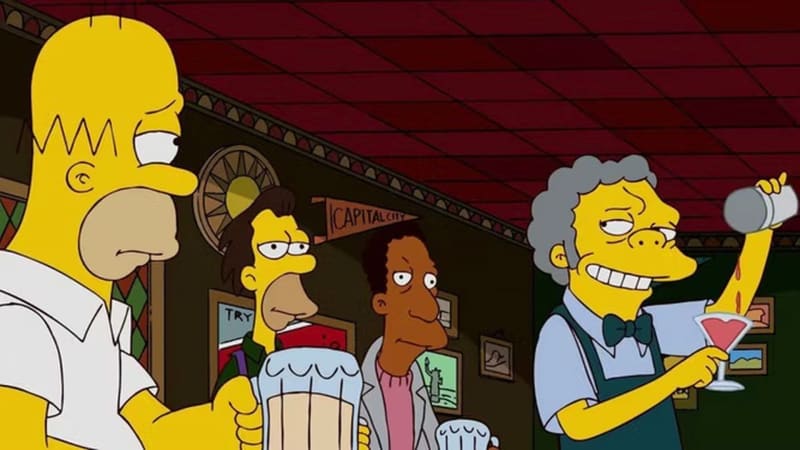 Simpsonovi naštvali fanoušky. Nechali zemřít oblíbenou postavu z Vočkova baru