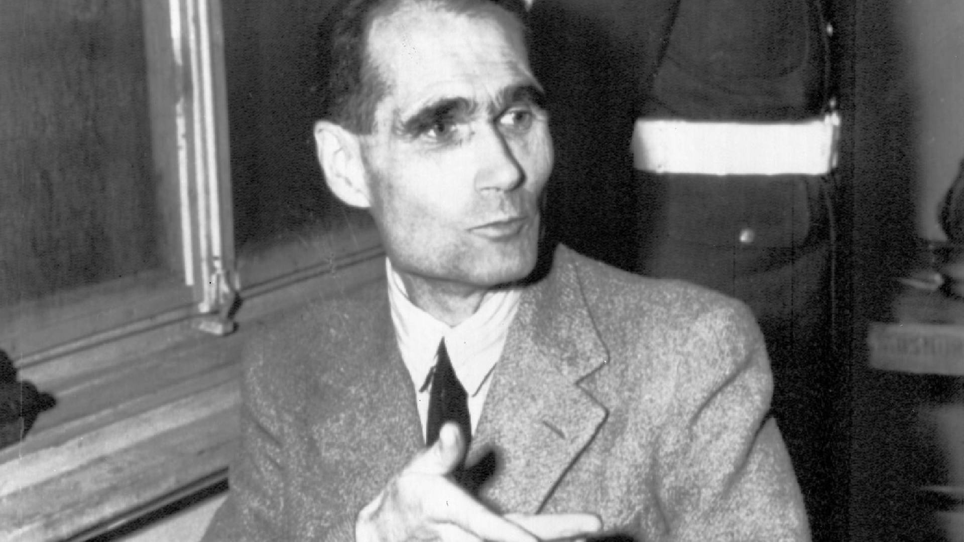 Rudolf Hess v Norimberku