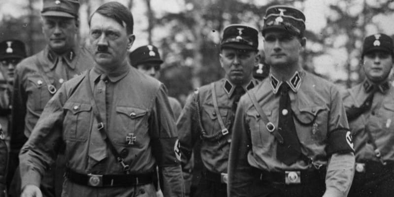 Adolf Hitler a Rudolf Hess