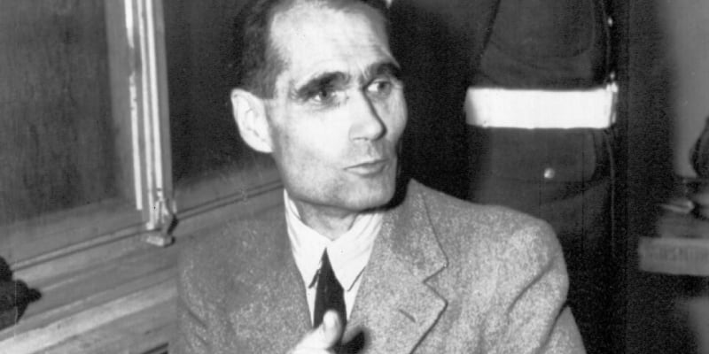 Rudolf Hess v Norimberku