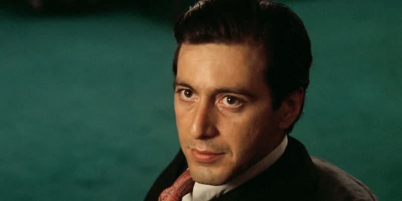 Al Pacino jako Michael Corleone v sérii Kmotr