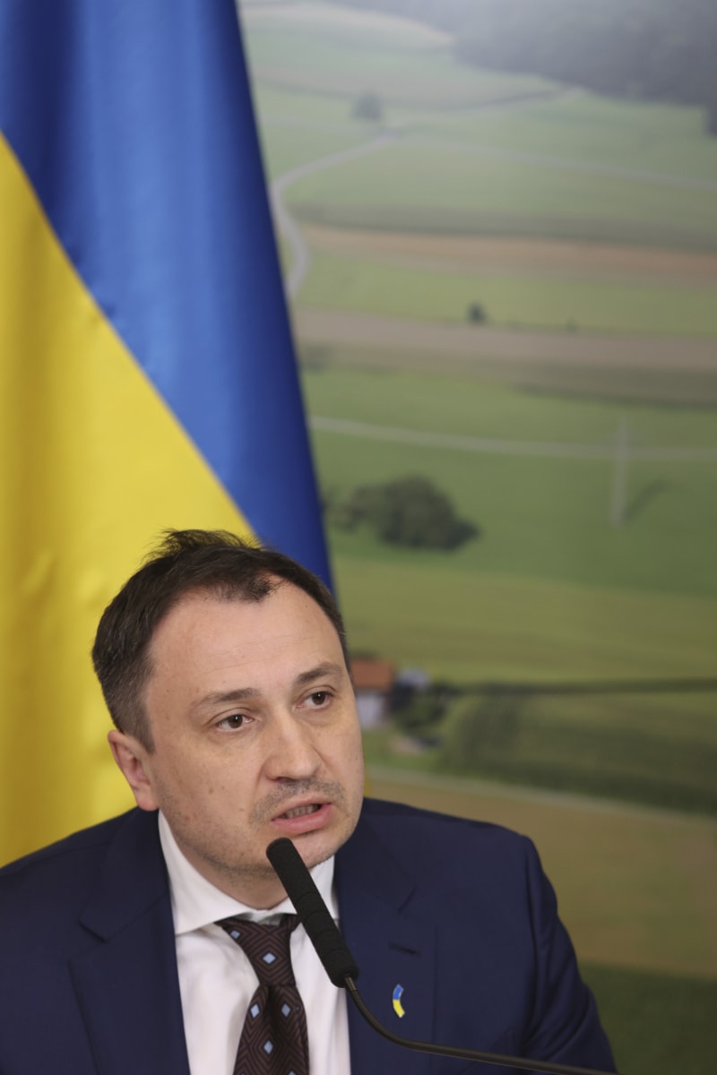 Ukrajinský ministr zemědělství Mykola Solskyj