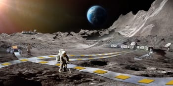 Superprojekt NASA: Američané chtějí na Měsíci postavit „železnici“ s levitujícími roboty